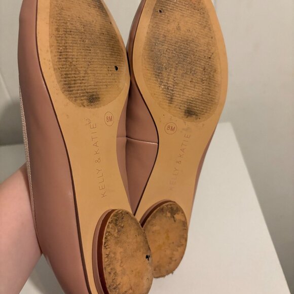 Kelly and Katie Pink Nude Flats Size 8 Womens - Picture 4 of 4